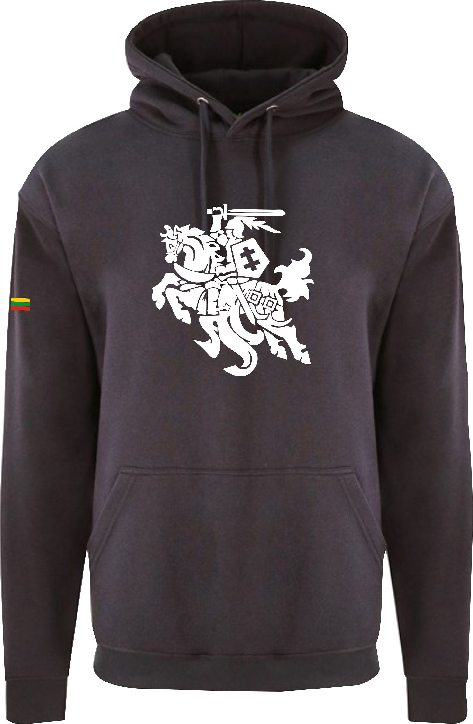 Lietuva Lithuanian style myliu lietuva vytis Lithuania Unisex Hoodie Jumper