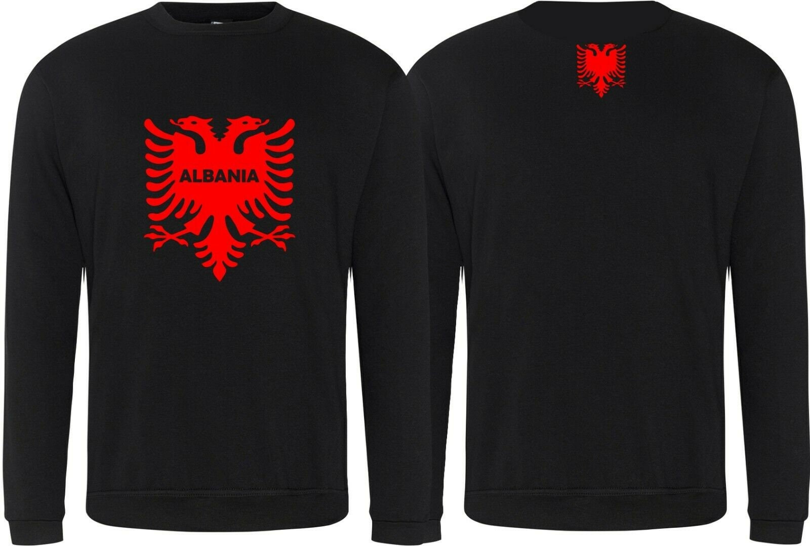 Albania jumper Albanian style double-headed eagle Albanian flag sweatshirt Top S-XXXXXL
