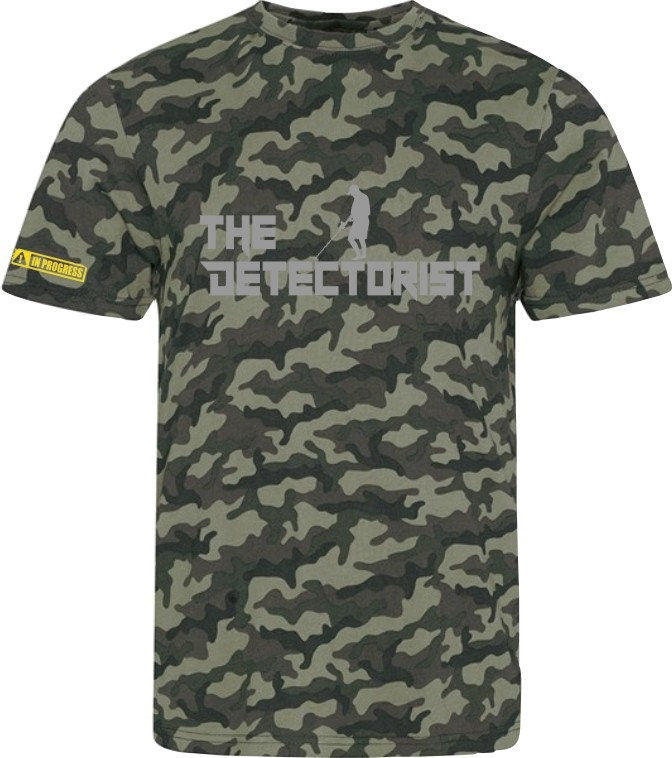 The Detectorist Searcher Metal Detecting Present Gift Hobbies unisex t shirt