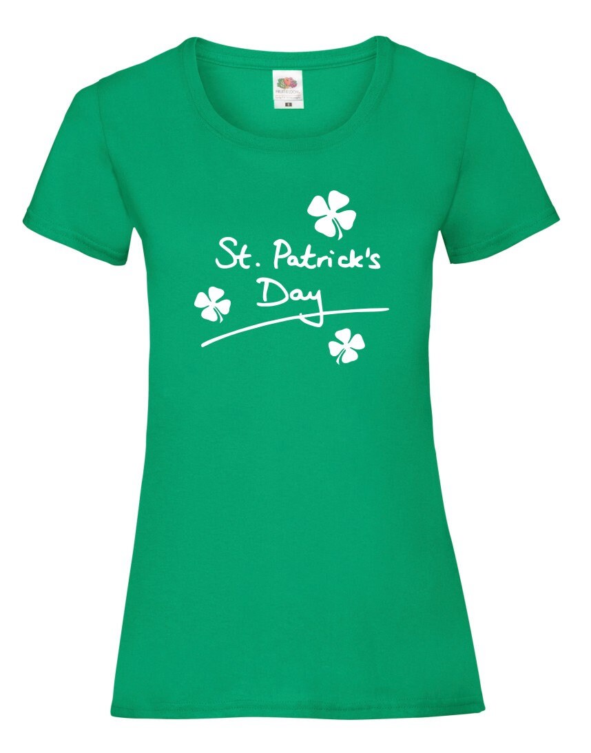 Saint Patricks Day Irish Hoodie / Sweatshirt / T shirt Unisex St Patrick's Day Ireland Mens Ladies Top