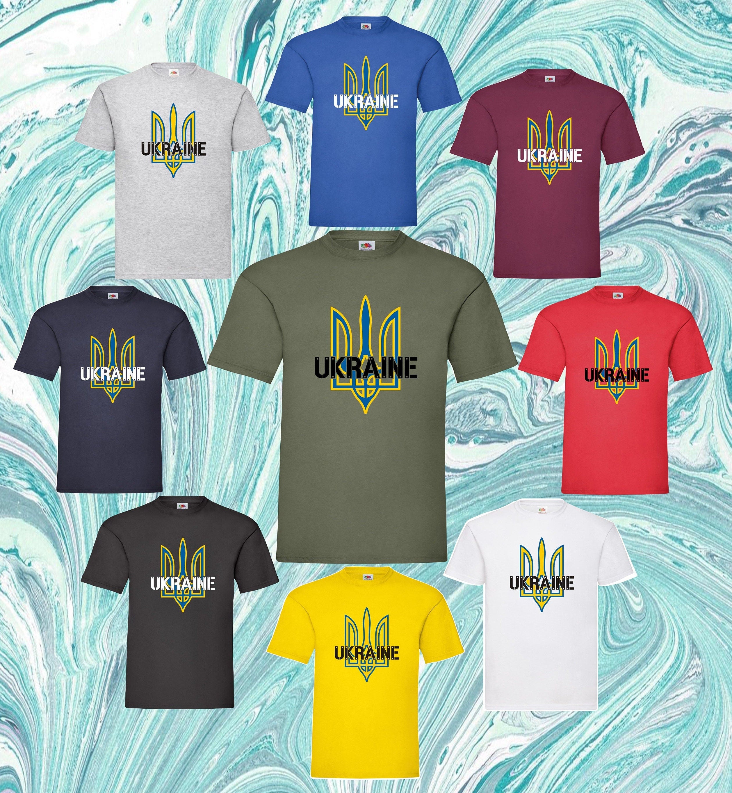 UKRAINE Ukrayina Україна Protest Support Unisex Adults / Kids t shirt