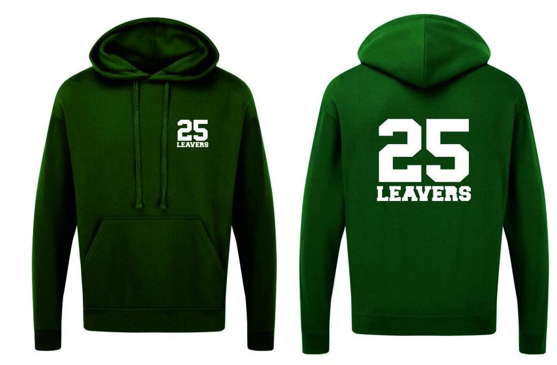 Leavers Hoodie Primary / High Schools, Colleges & Universities  Multicolours Unisex Leavers 2025 Kids and Adults sizes