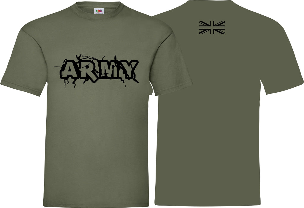 British Army t shirt  mens S-XXXL UNISEX soldier cadet reserves veterans gift