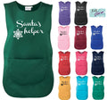 Tabard Apron Merry Christmas Santa's helper with pocket Premier Cleaning Unisex Workwear
