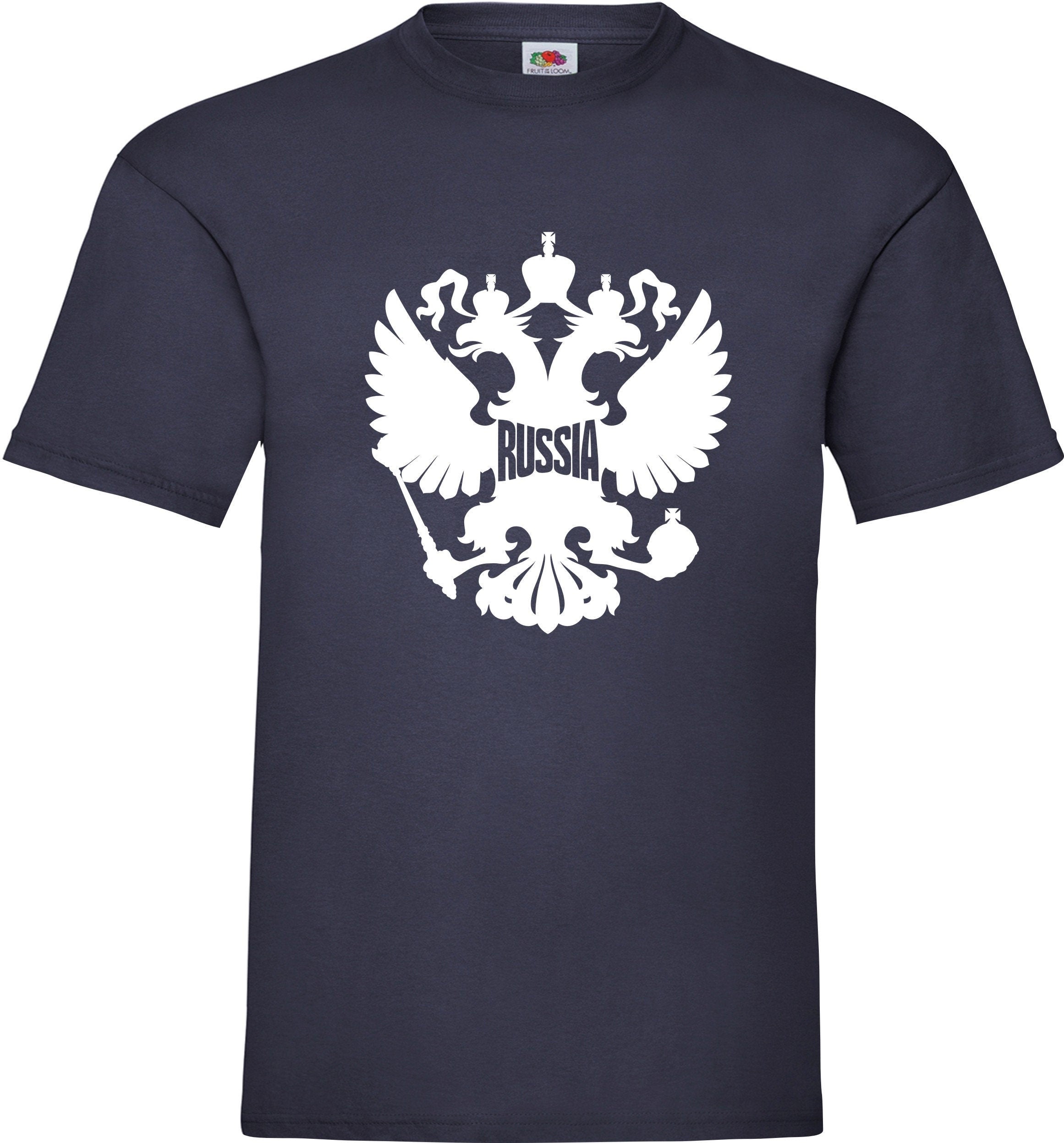 RUSSIA Russian Style Present Gift Россия T shirt Футболка Top я русский