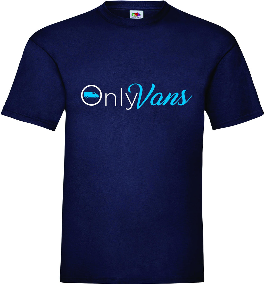 Only Vans T shirt Novelty Funny Car Automotive Unisex Adults tee top Van Life