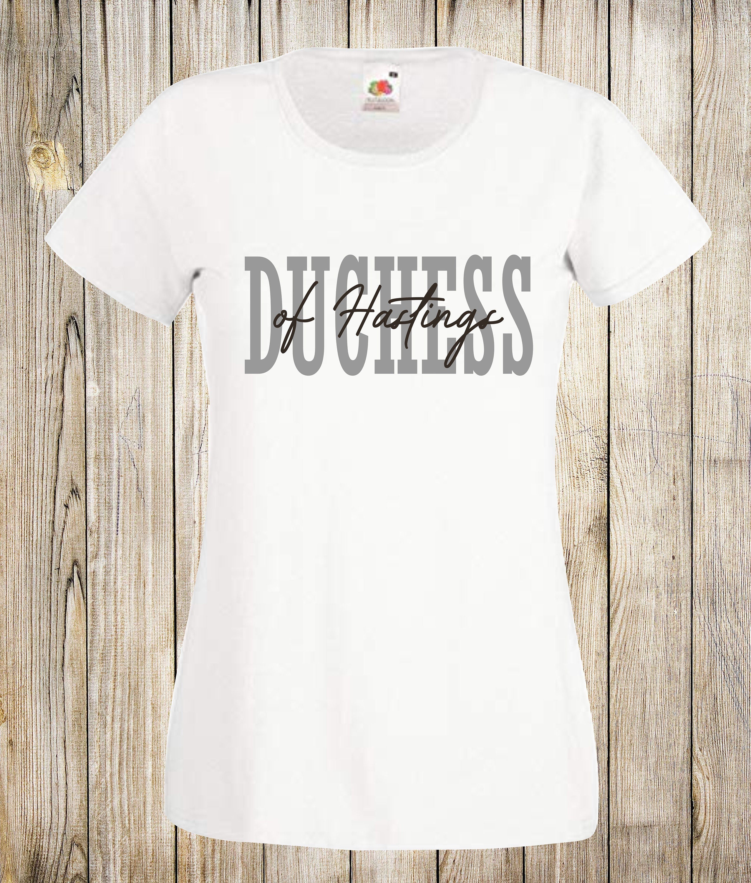 Duchess of Hastings printed ladyfit t-shirt Bridgerton, Duke and Duchess, Daphne and Simon