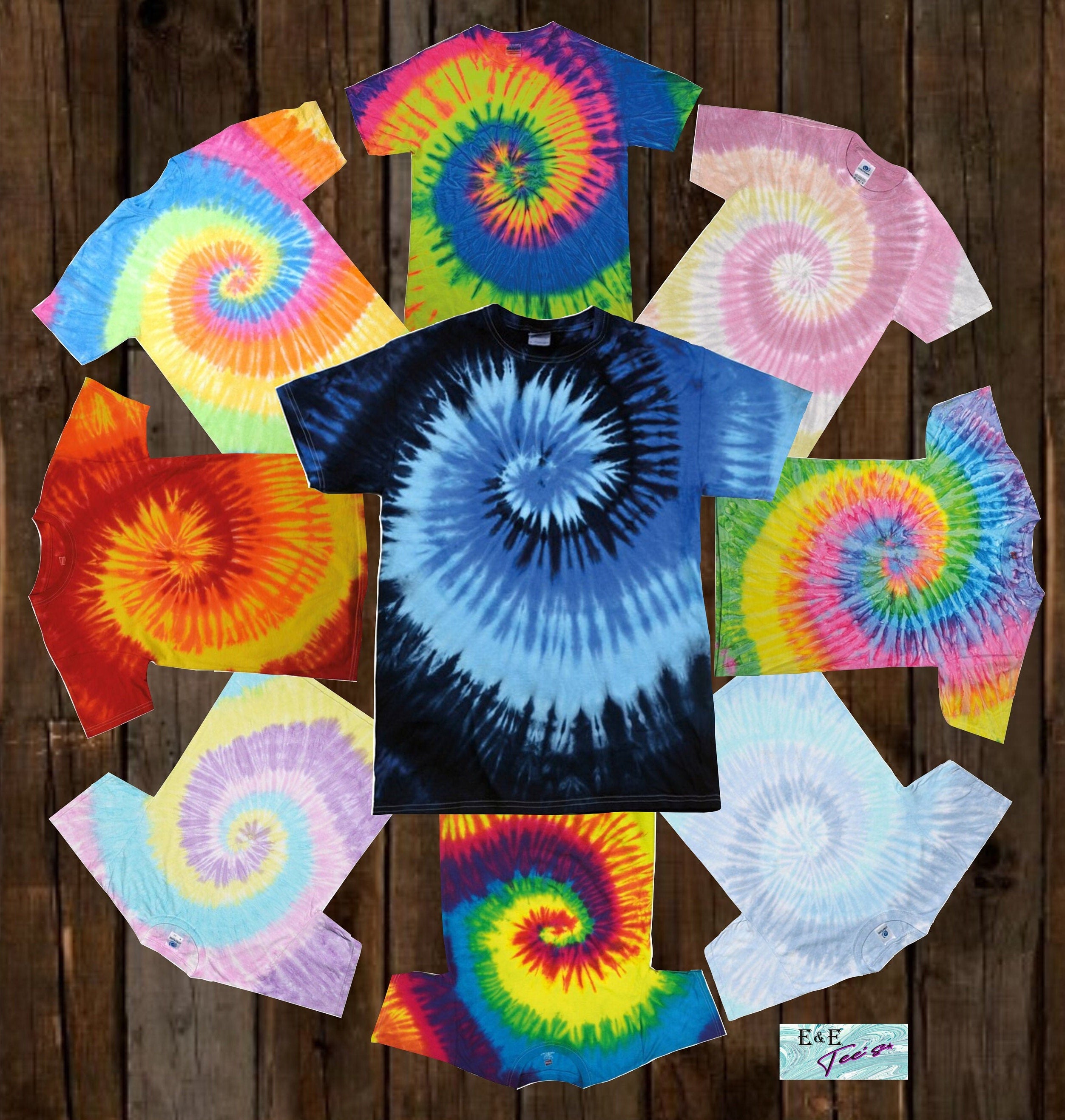 Tie dye rainbow shirt  t shirt  Unisex adult top