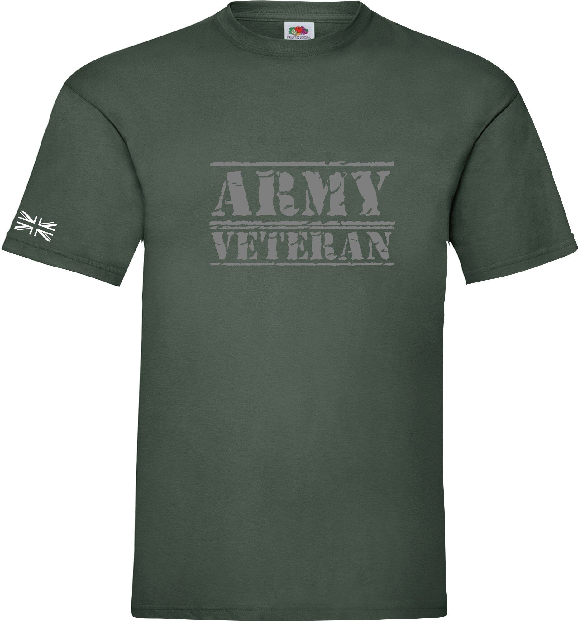 British Army Veteran  t shirt  mens S-XXXL UNISEX soldier cadet reserves veterans gift