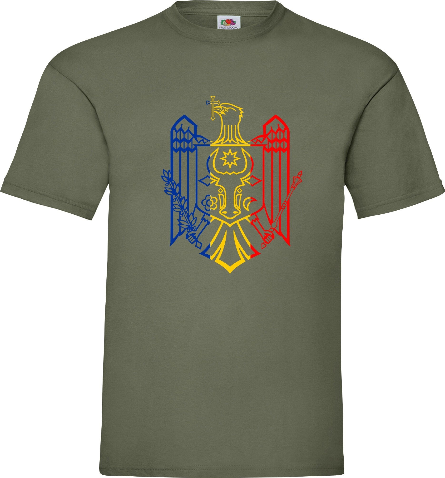 Moldova Patriotic Flag Eagle Moldovian style Support Unisex Adults t shirt gift present  unisex t shirt top tee