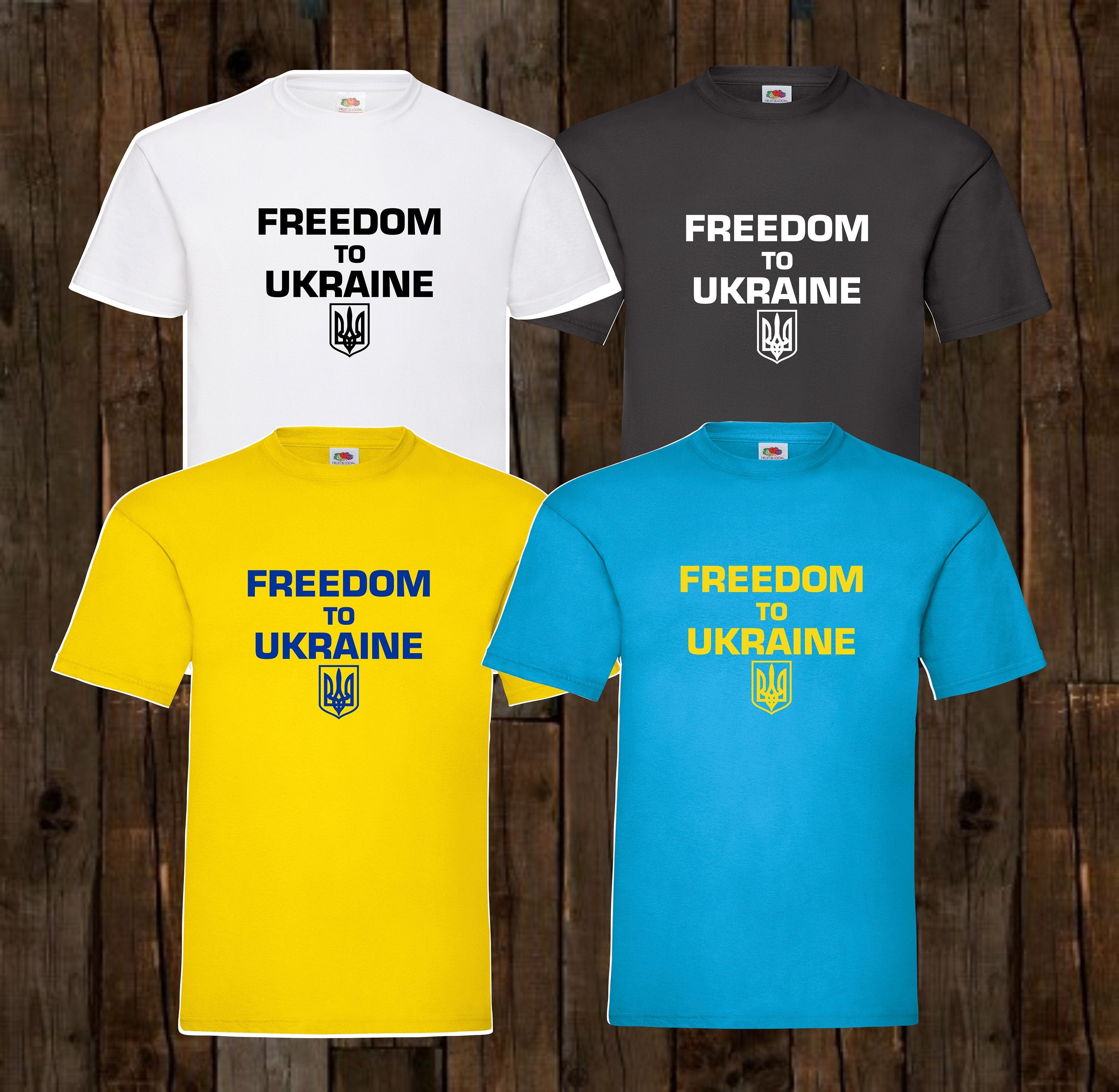 FREEDOM TO UKRAINE tee Ukrayina style Україна Unisex Top Patriotic t shirt