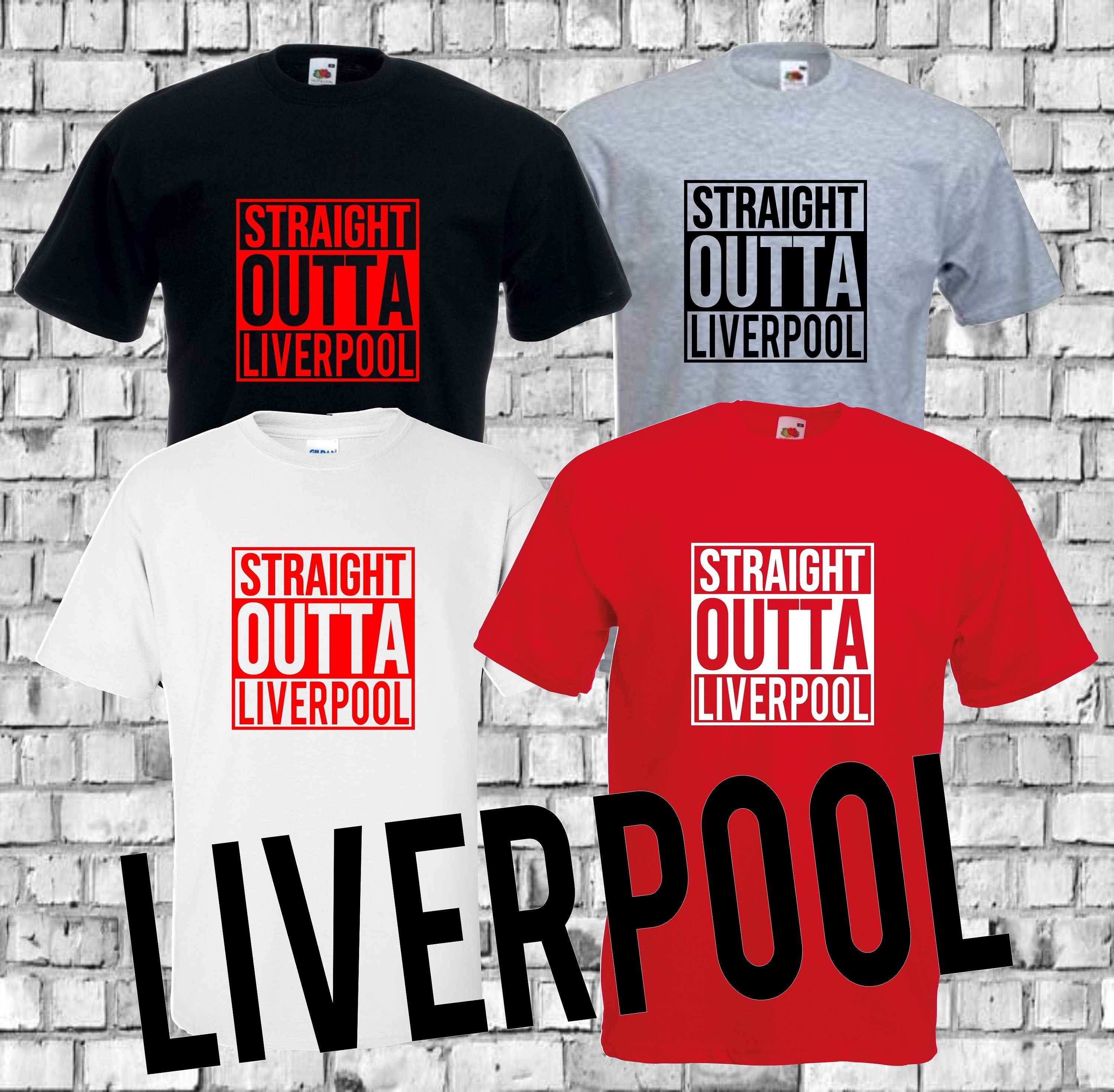 Liverpool straight outta Liverpool  NWA compton gift present unisex t shirt